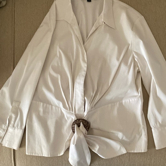 Lafayette 148 shirt blouse size12 - Picture 1 of 3